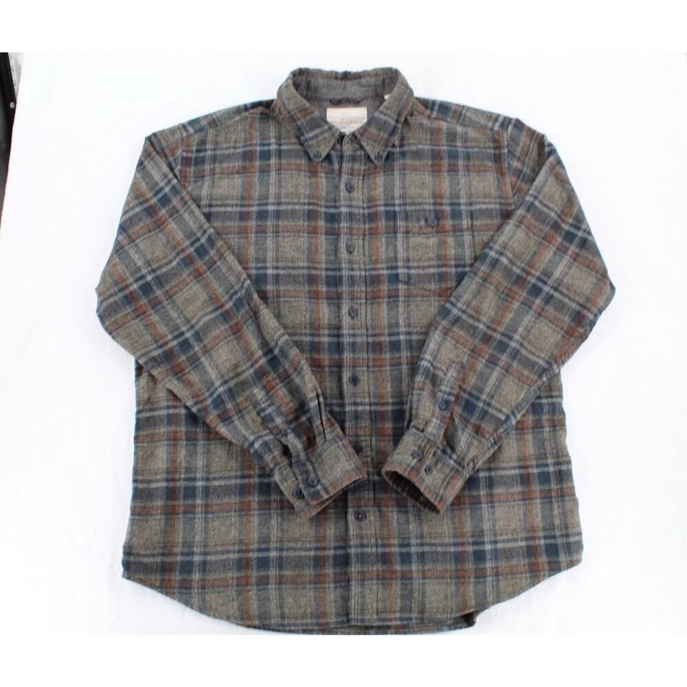 Weatherproof Vintage Plaid Flannel Shirt - Men's Size XL - Soft & Stylish